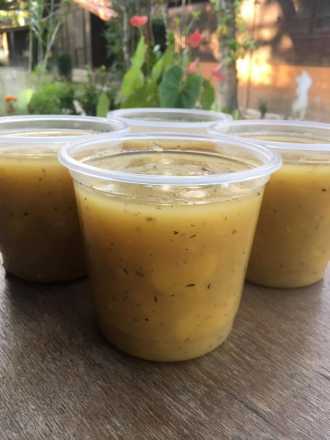 Caldo de mandioquinha