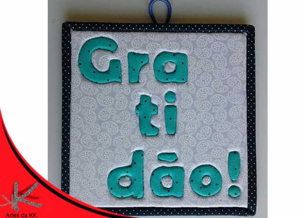 Quadro Gratidão
