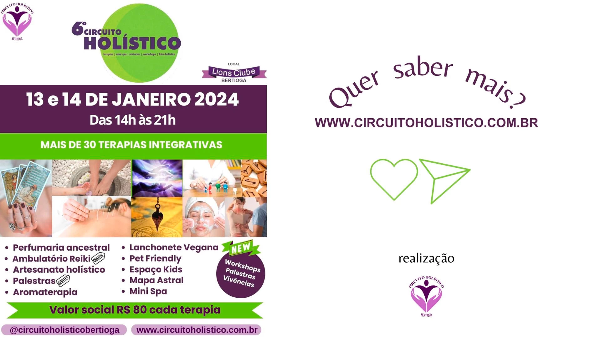 6º Circuito Holístico Bertioga
