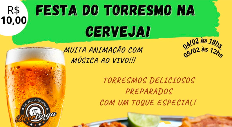 Festa do Torresmo de Rolo na Cerveja
