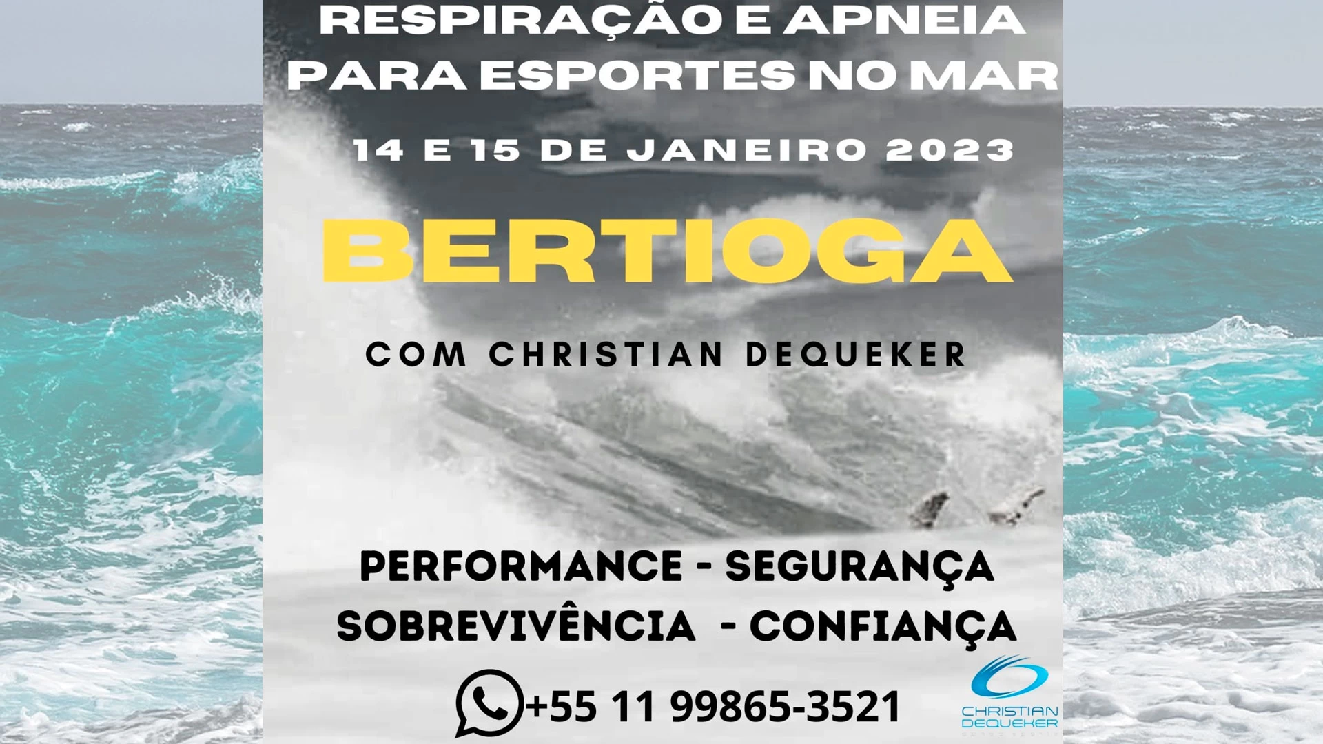 Respiração e Apneia para Esportes no Mar