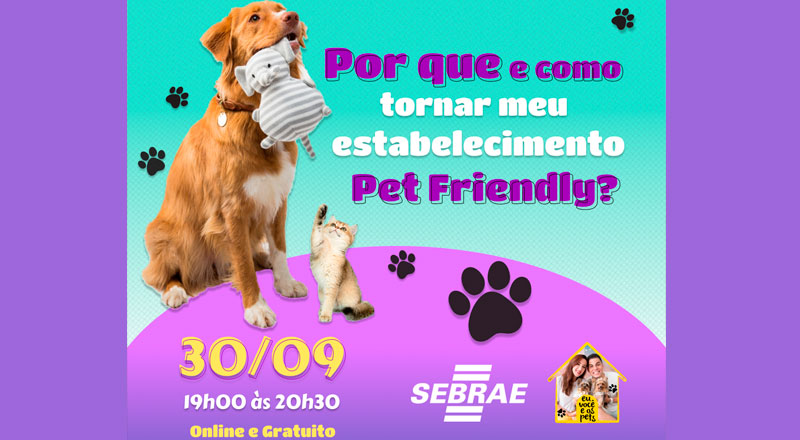 Live Sebrae estabelecimento Pet Friendly