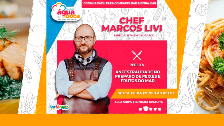 Aula-show com chef Marcos Livi 