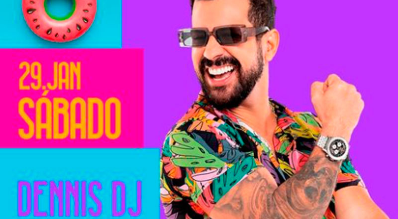 Dennis DJ em Bertioga