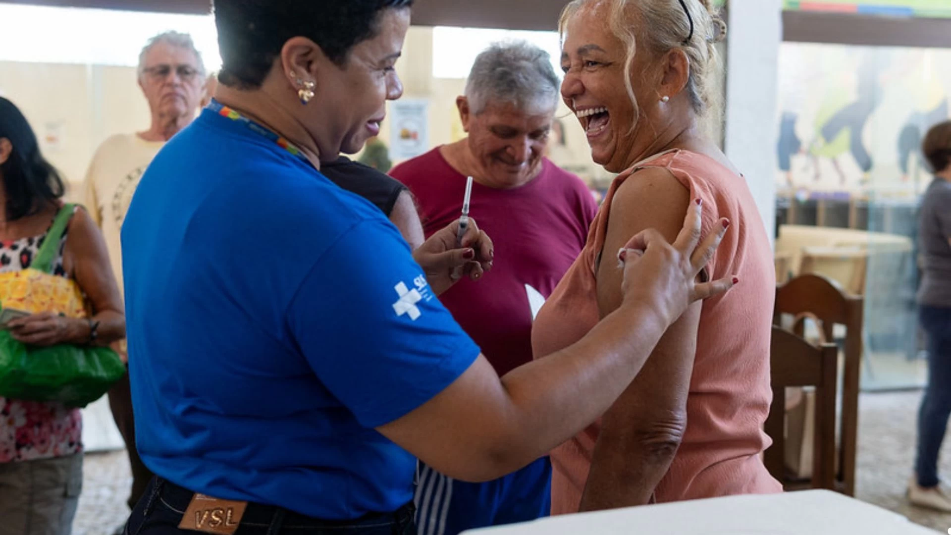Ação de saúde para a população idosa