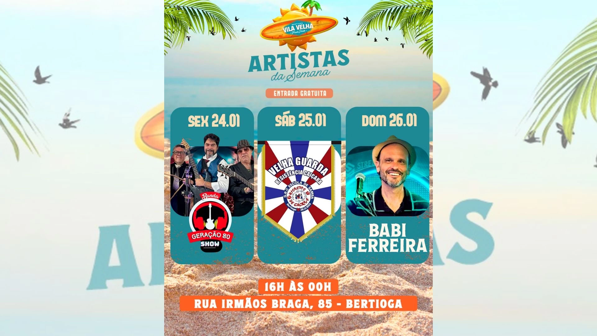 Babi Ferreira no Vila Velha 