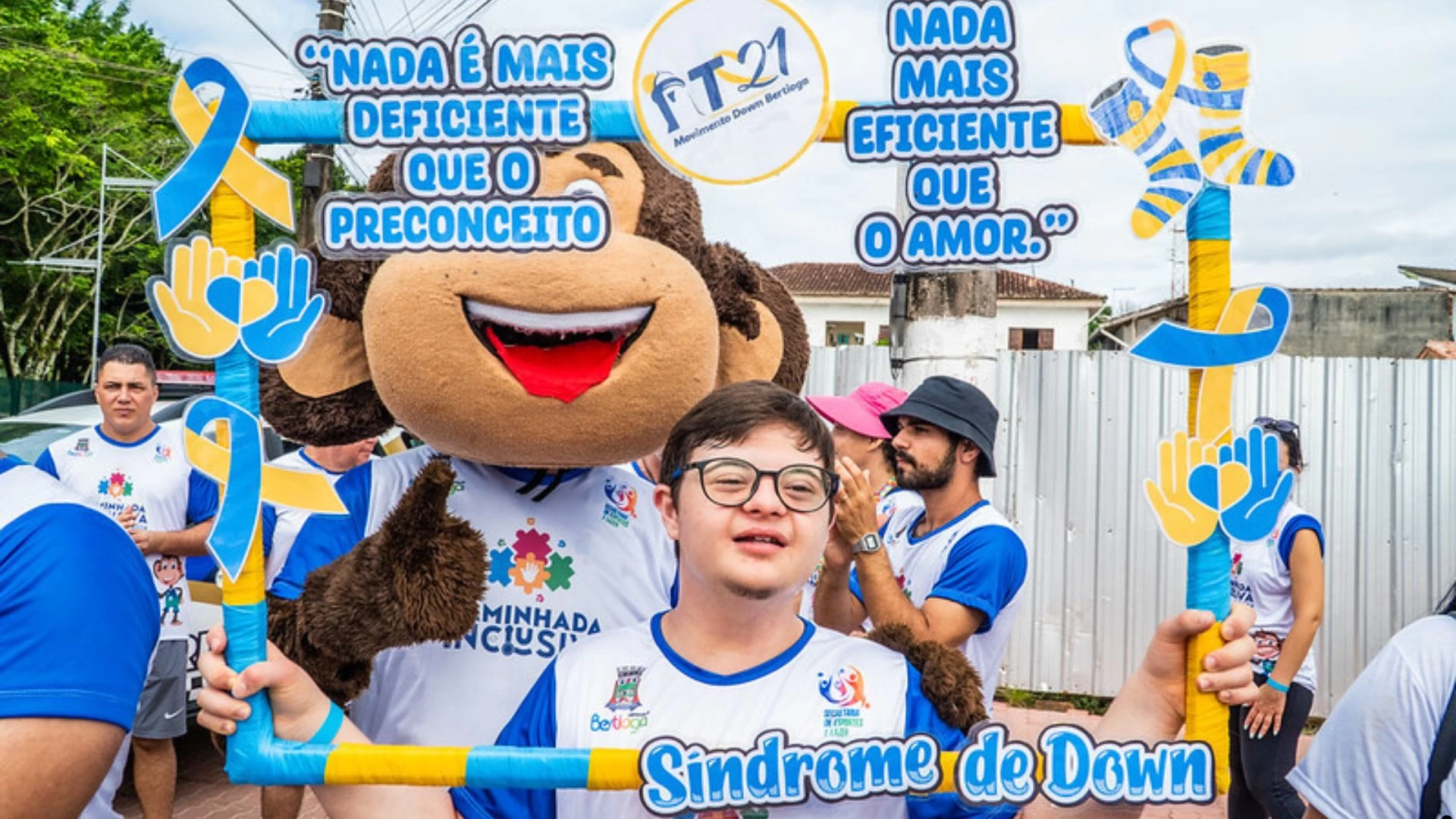 Caminhada inclusiva