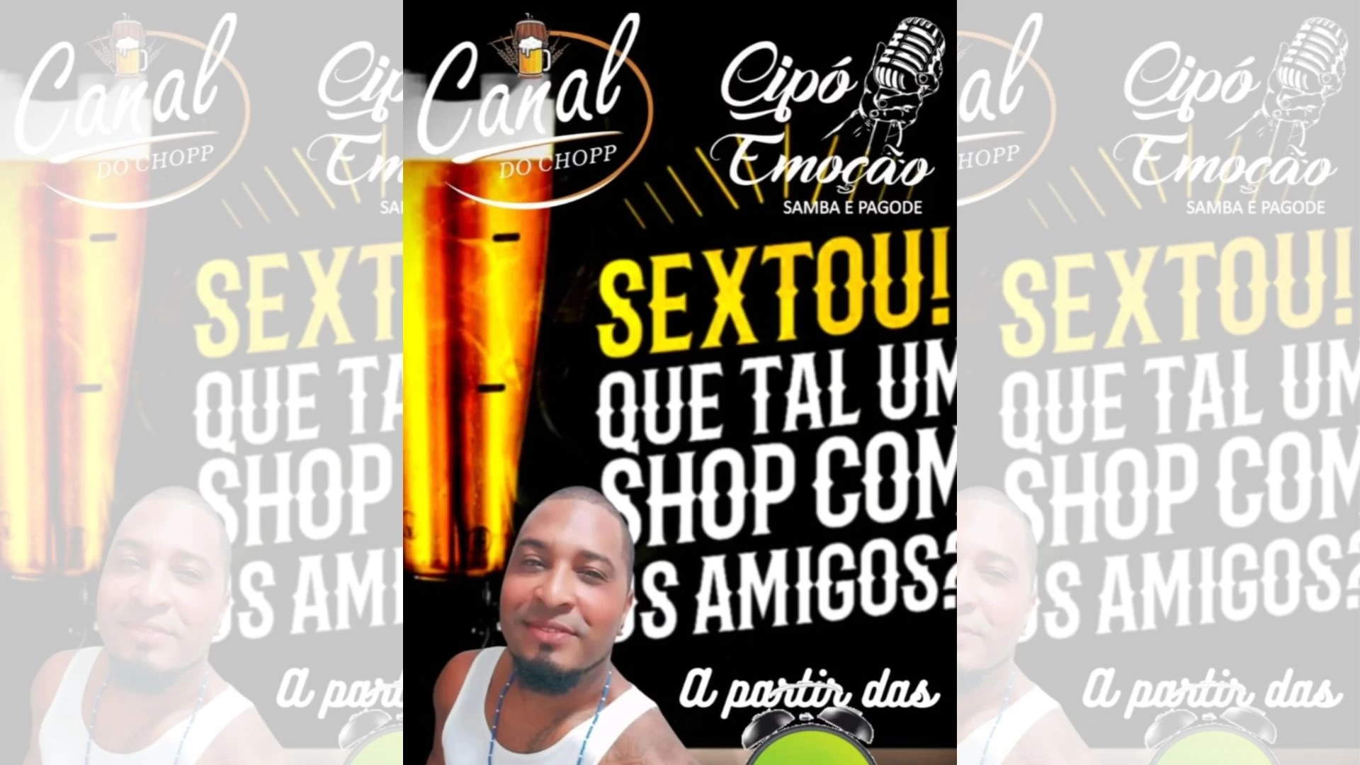 Cipó Emoção no Canal do Chopp