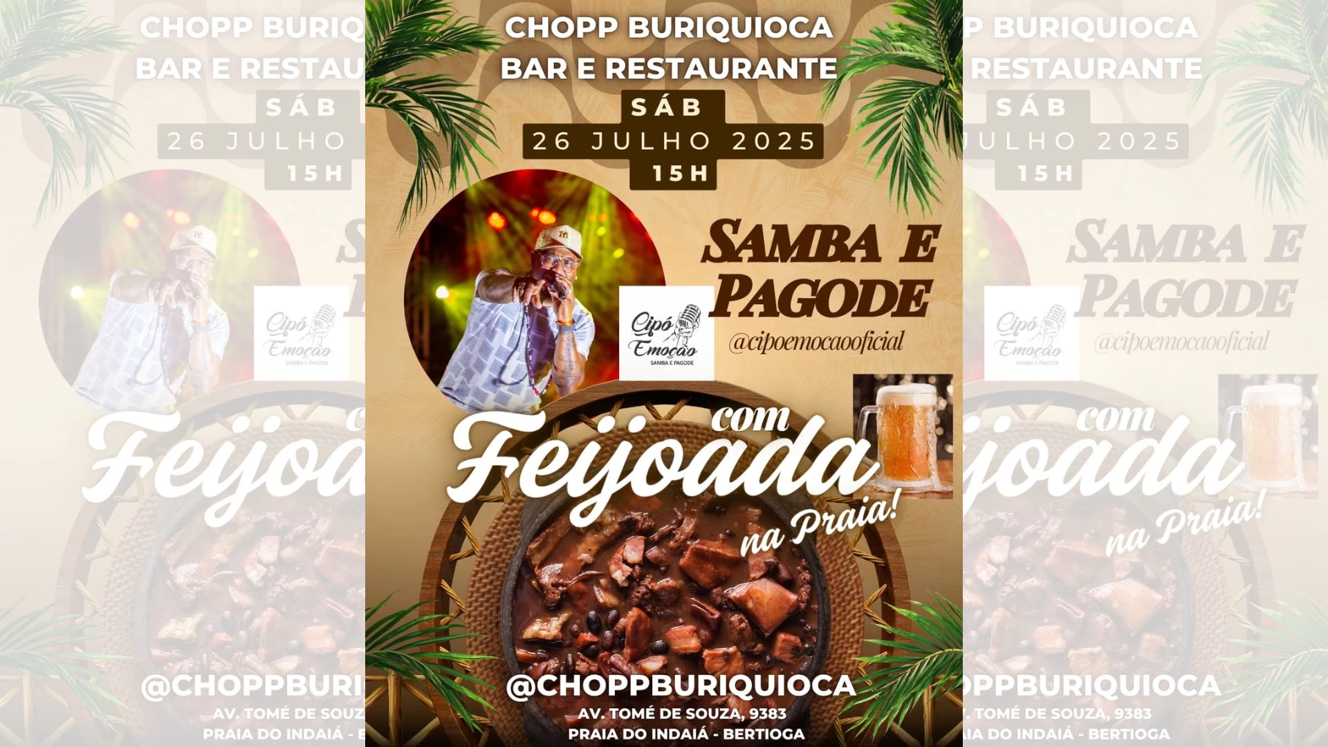 Cipó Emoção no Chopp Buriquioca