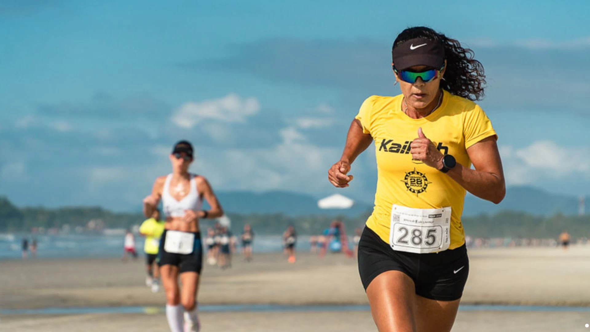 Corrida de rua exclusiva para mulheres