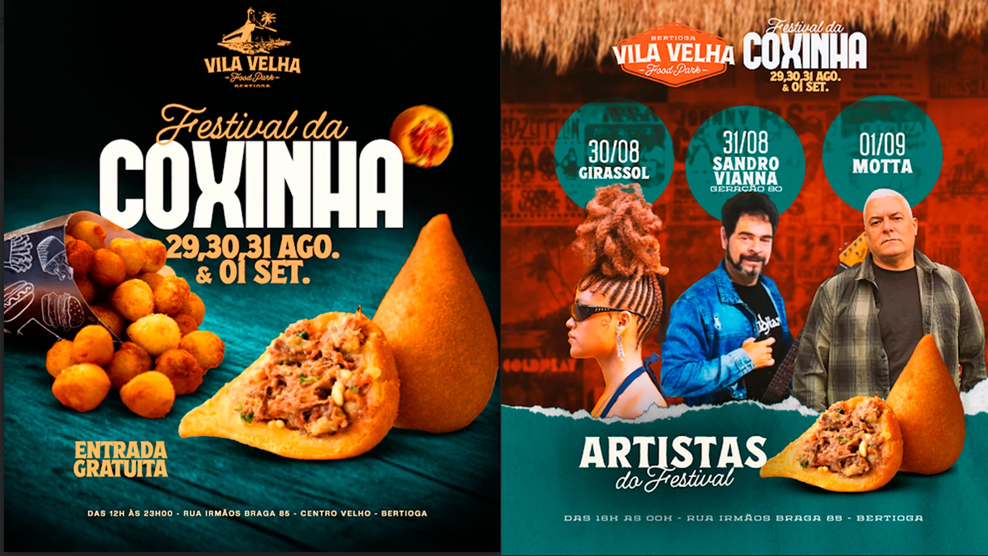 Girassol no Vila Velha Food Park