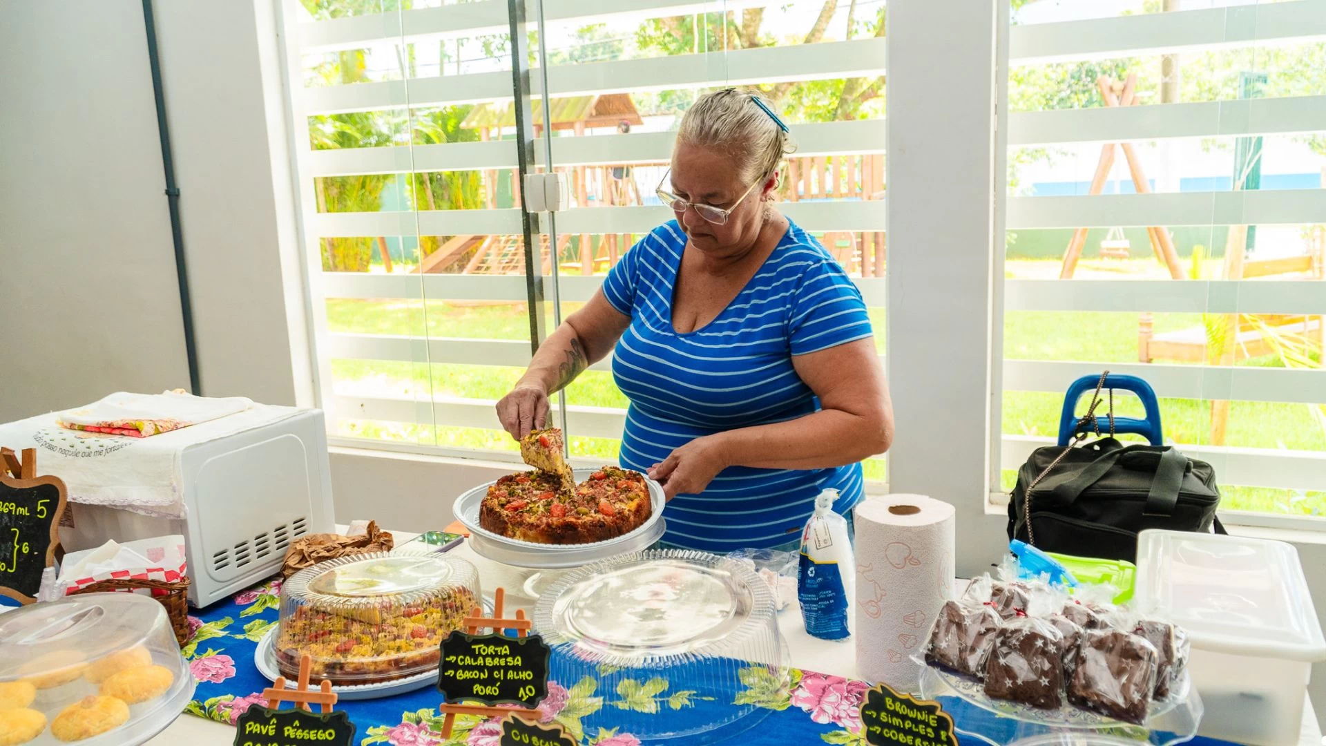 Feira de economia solidária