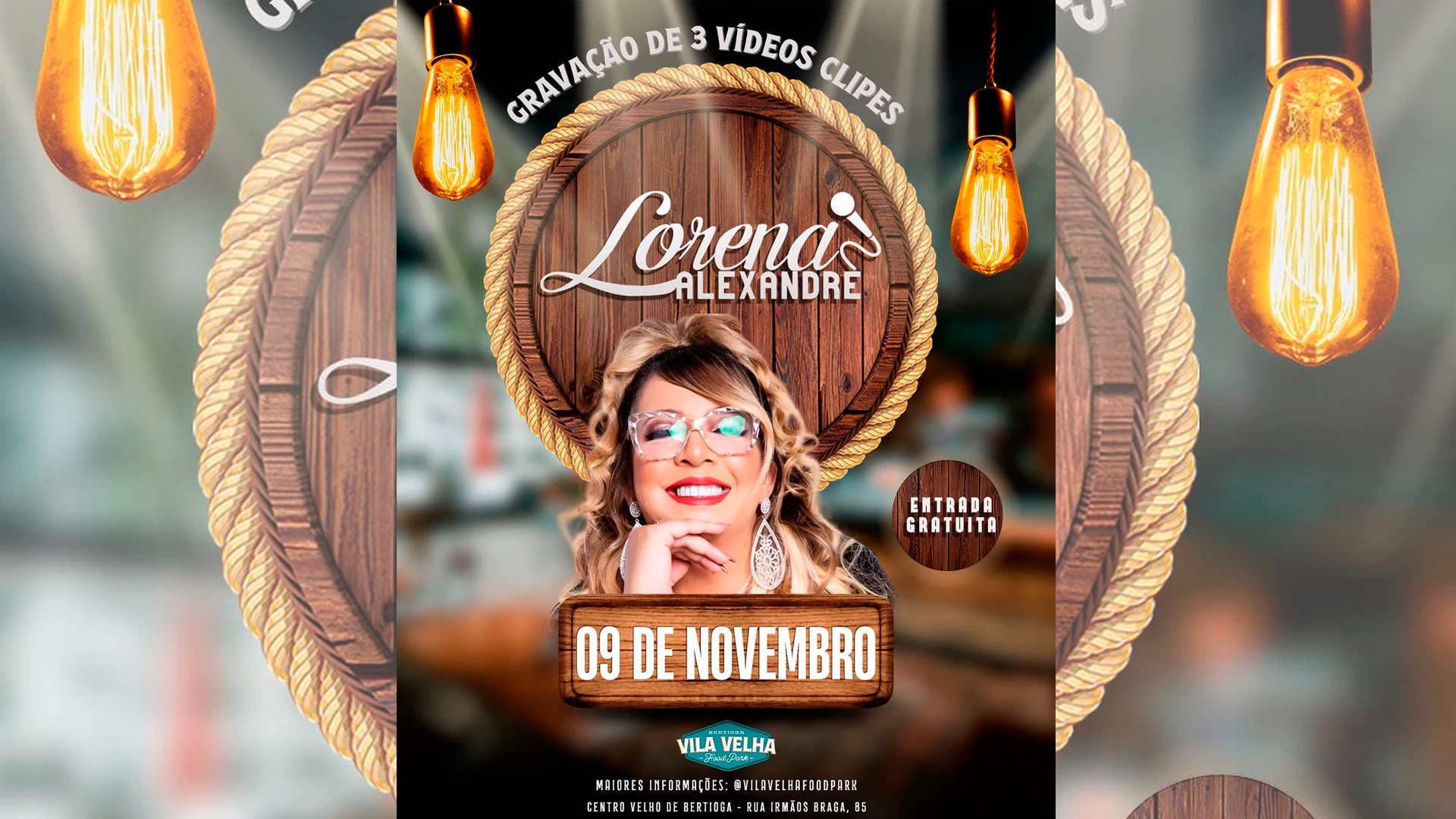Gravação Videoclipe da Lorena Alexandre