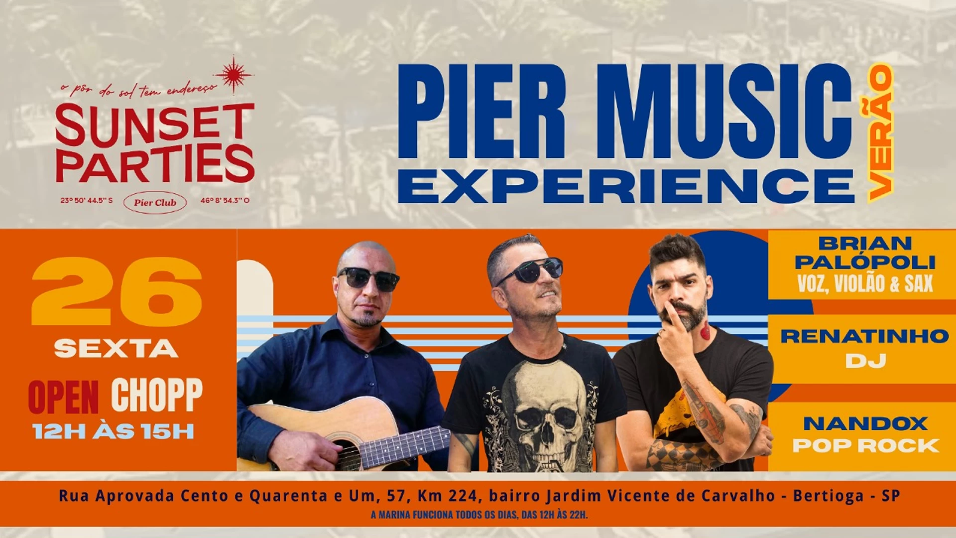 Pier Music Experience Verão