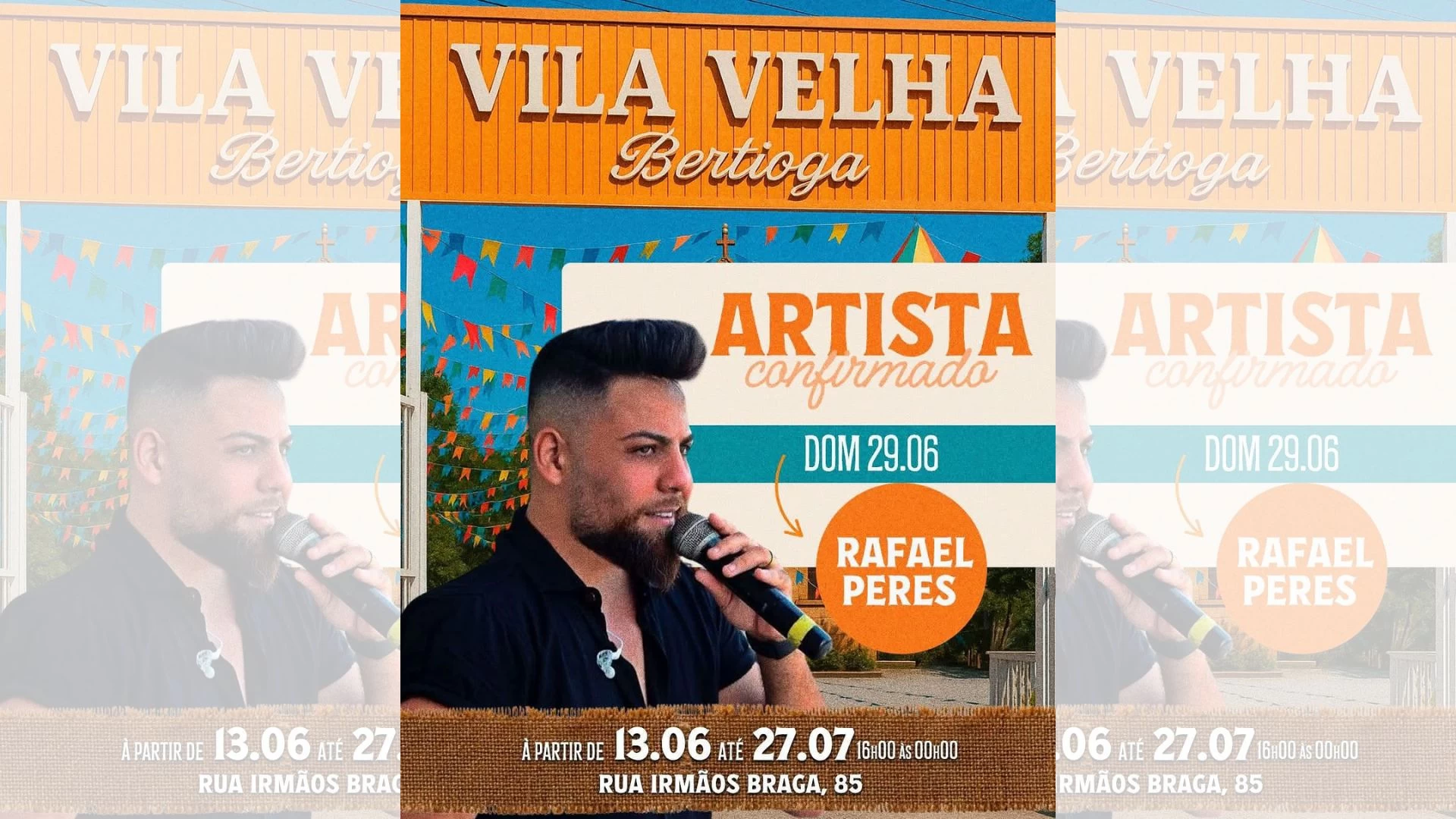 Rafael Peres no Villa Velha Food Park