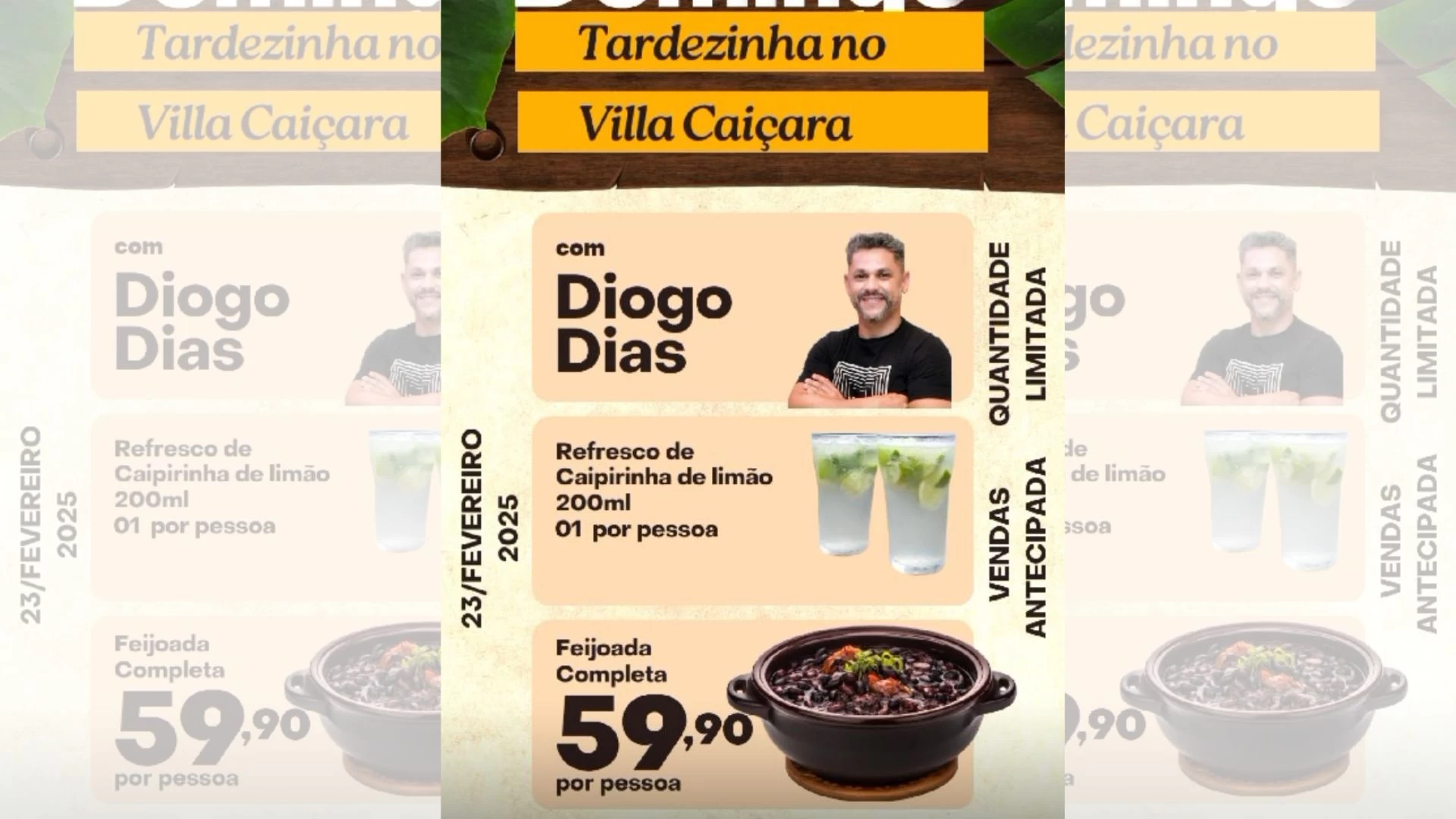 Tardezinha no Villa Caiçara