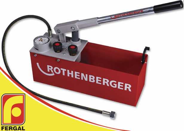 Locação de bomba teste